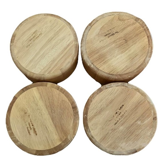 The Natural Lifestyle Bamboo Salad Serving Set 7 piece Made in Thailand - Picture 8 of 9